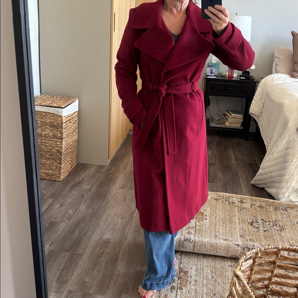 Tahari Wool Coat Size S P - Picture 13 of 14